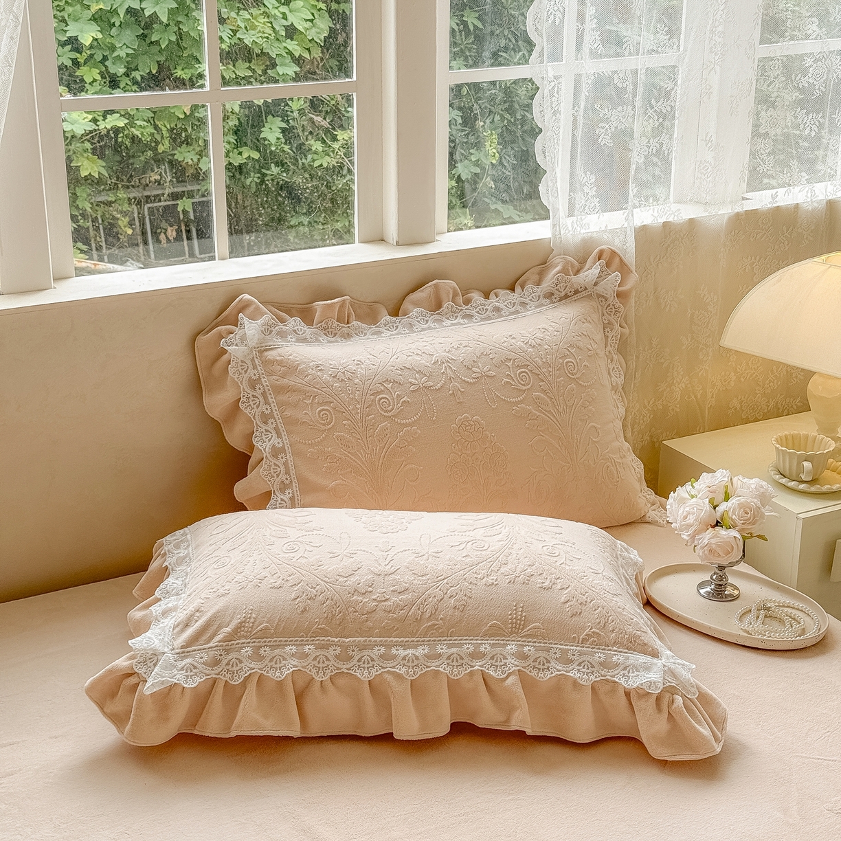 91家纺网 家纺一手货源 找家纺 （总）久久红 2025新款高克重牛奶绒四件套系列