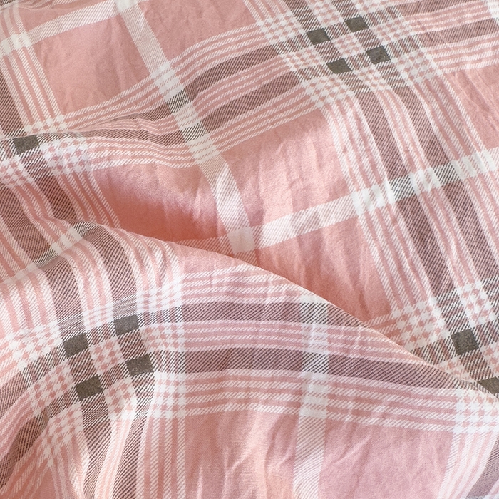 91家纺网 家纺一手货源 找家纺 （总）桔禾家纺 2025新款无印风四件套床单床笠被套被罩纯色水洗棉学生宿舍床上三件套四件套