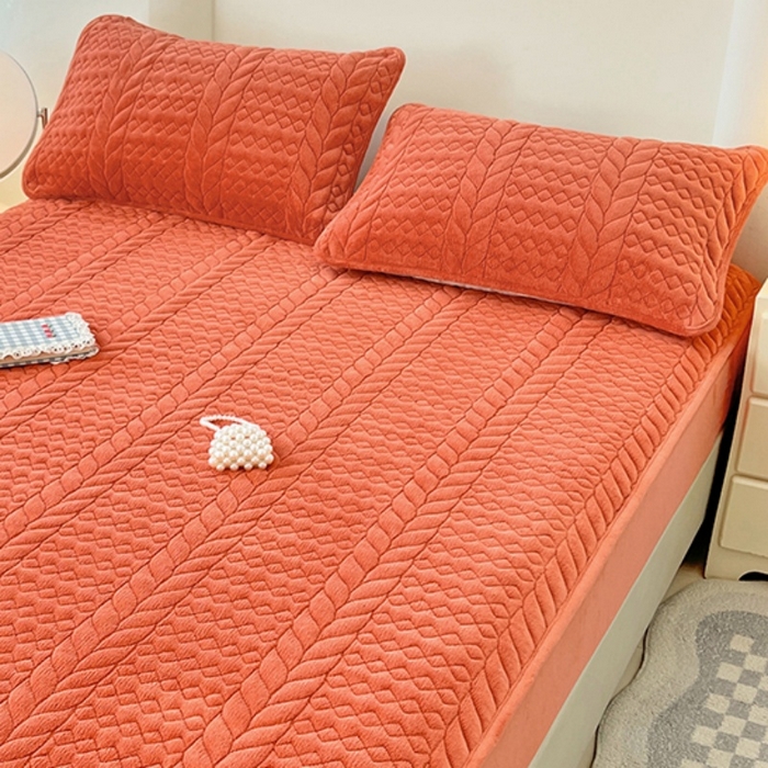 91家纺网 家纺一手货源 找家纺 （总）圣比熊 2025新款A类牛奶绒夹棉枕套单人宿舍枕芯套枕头套一对-轻奢