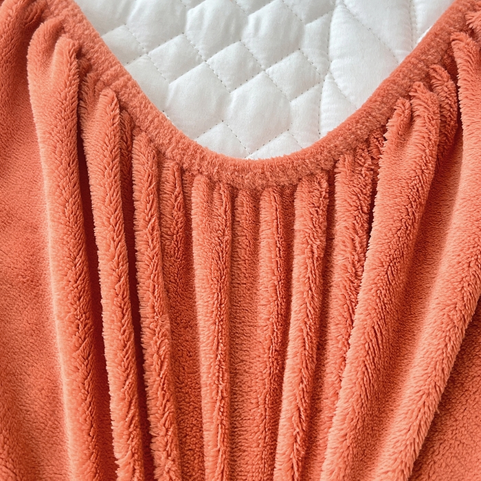 91家纺网 家纺一手货源 找家纺 （总）圣比熊 2025新款A类牛奶绒夹棉床笠床单床盖床罩床护垫床垫保护罩三件套-轻奢