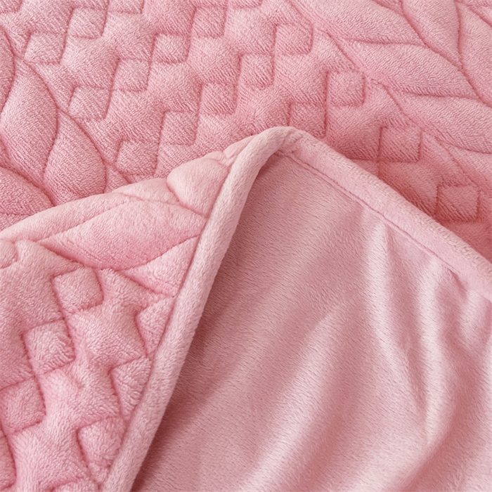 91家纺网 家纺一手货源 找家纺 圣比熊 2025新款A类牛奶绒夹棉床笠床单床盖床罩床护垫床垫保护罩三件套-轻奢 轻奢款-浪漫粉