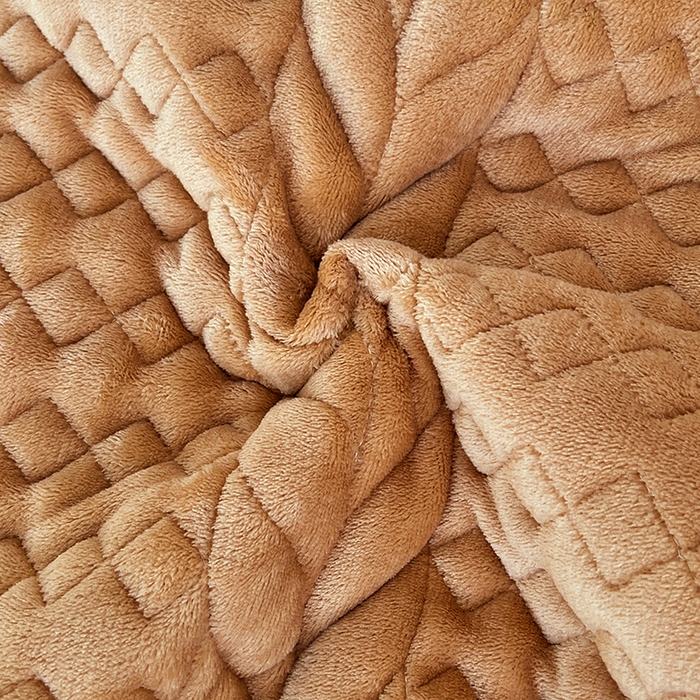 91家纺网 家纺一手货源 找家纺 圣比熊 2025新款A类牛奶绒花边夹棉枕套单人宿舍枕芯套枕头套一对-轻奢 花边轻奢款-奶茶咖