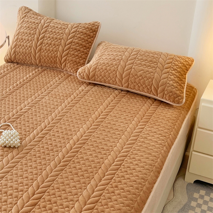 91家纺网 家纺一手货源 找家纺 梦舒羽 2025新款A类牛奶绒夹棉枕套单人宿舍枕芯套枕头套一对-轻奢 轻奢包边款-奶茶咖