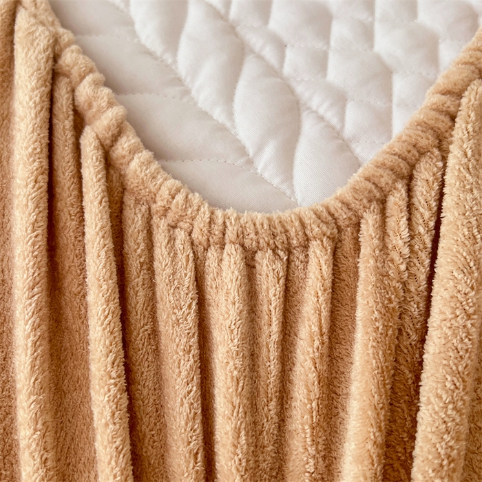 91家纺网 家纺一手货源 找家纺 梦舒羽 2025新款A类牛奶绒夹棉床笠床单床盖床罩床护垫床垫保护罩三件套-轻奢 轻奢款-奶茶咖