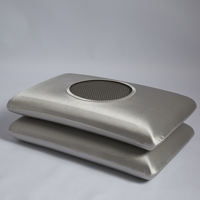 91家纺网 家纺一手货源 找家纺 永乐枕芯 2025新款3D黑金竹炭凝胶枕枕头枕芯 宝石灰