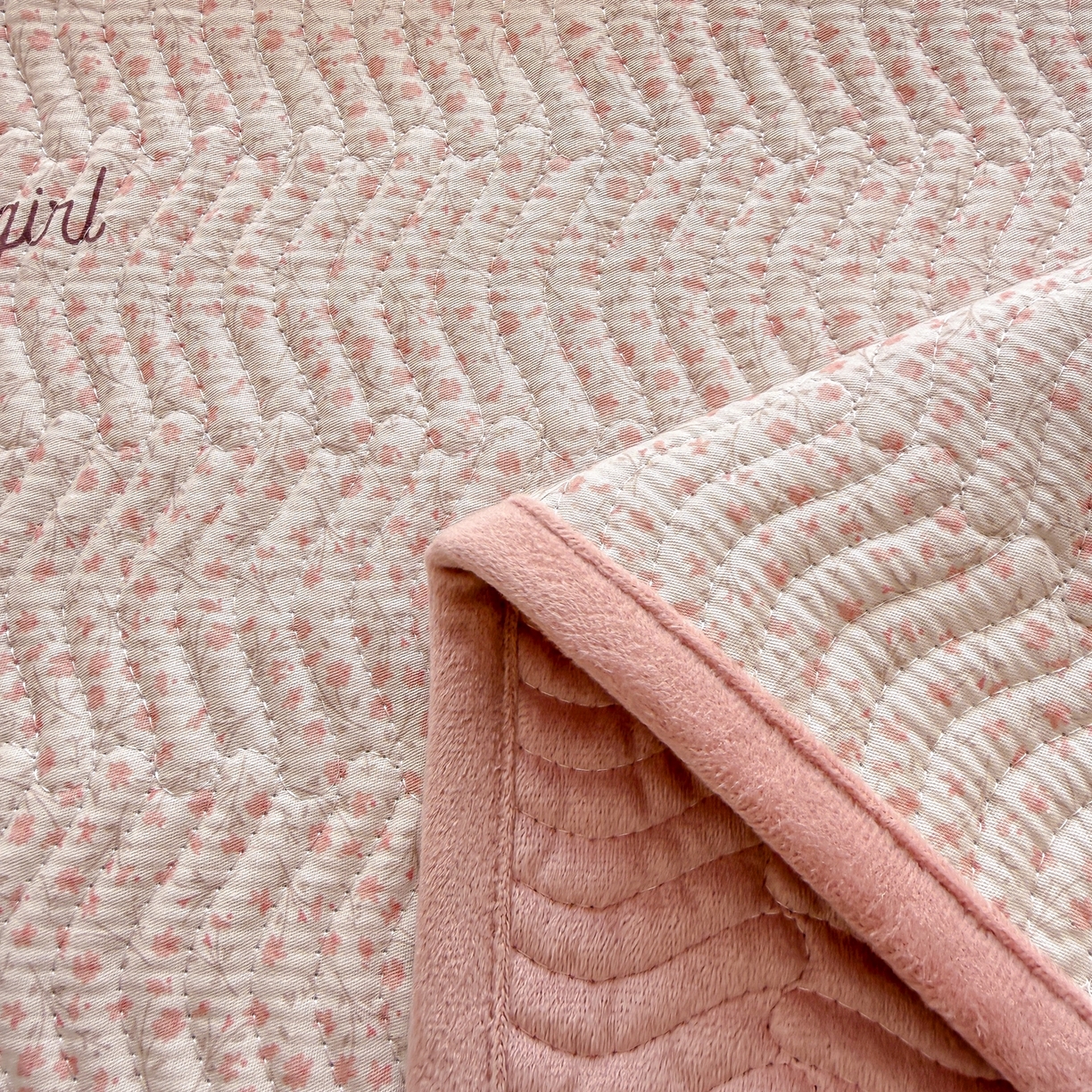 91家纺网 家纺一手货源 找家纺 布兰鸟家纺【1店】 2025新款全棉宝宝绒夹棉床盖单品床盖床盖单件（四季换面用） 美吉宠宝