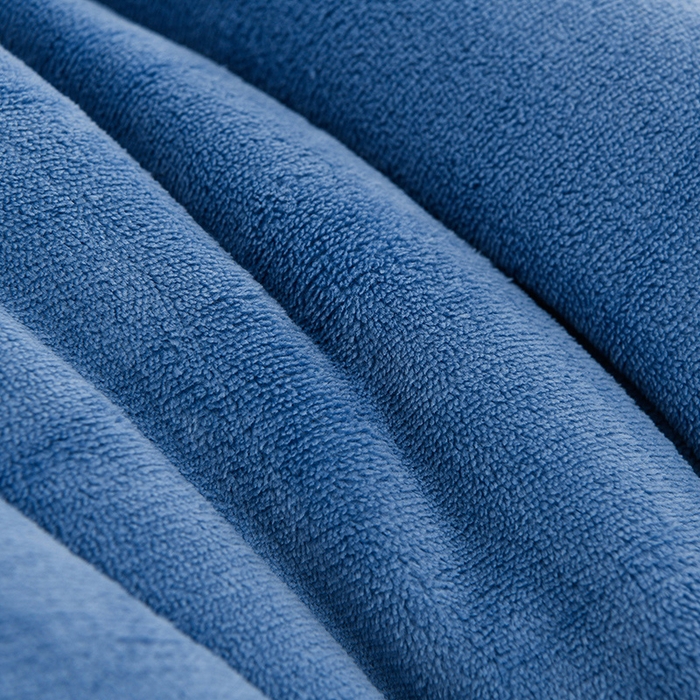 91家纺网 家纺一手货源 找家纺 金柚子家纺 2025新款牛奶绒刺绣冬被 藏青