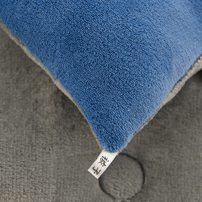 91家纺网 家纺一手货源 找家纺 金柚子家纺 2025新款牛奶绒刺绣冬被 藏青