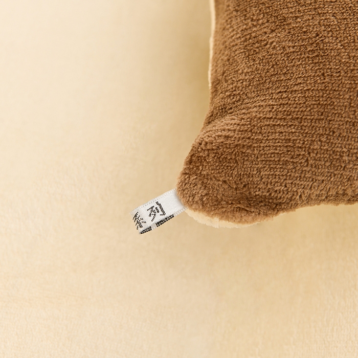 91家纺网 家纺一手货源 找家纺 金柚子家纺 2025新款牛奶绒刺绣冬被 咖色