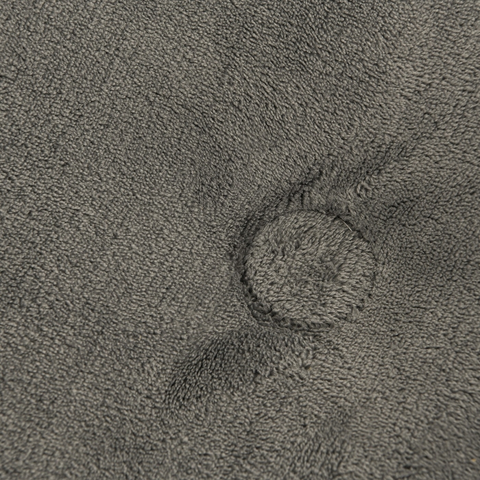 91家纺网 家纺一手货源 找家纺 金柚子家纺 2025新款牛奶绒刺绣冬被 浅灰色