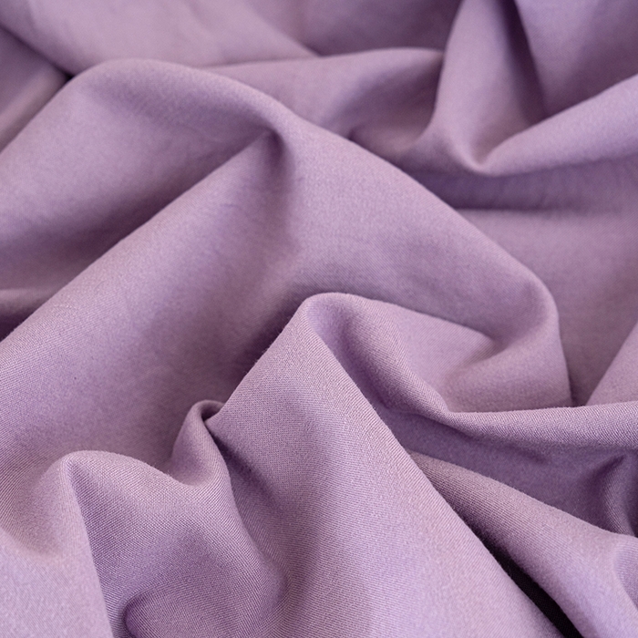 91家纺网 家纺一手货源 找家纺 桔禾家纺 2025新款水洗皱皱云感棉纯色床笠 富贵紫