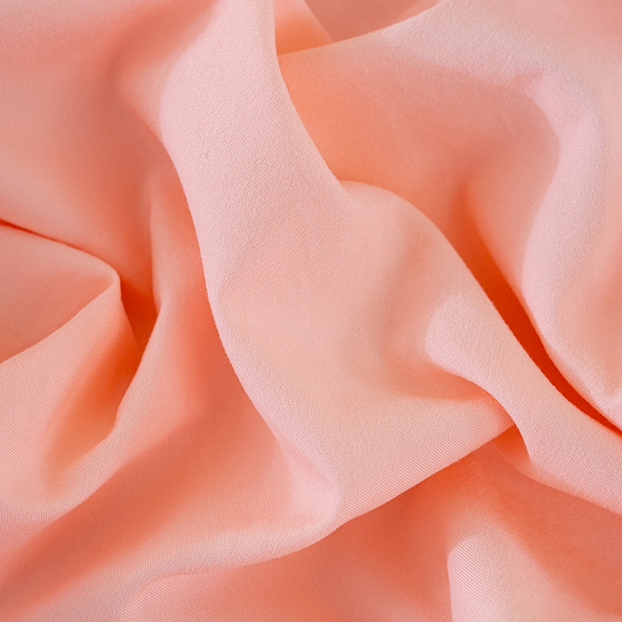 91家纺网 家纺一手货源 找家纺 桔禾家纺 2025新款水洗皱皱云感棉纯色床笠 樱花粉