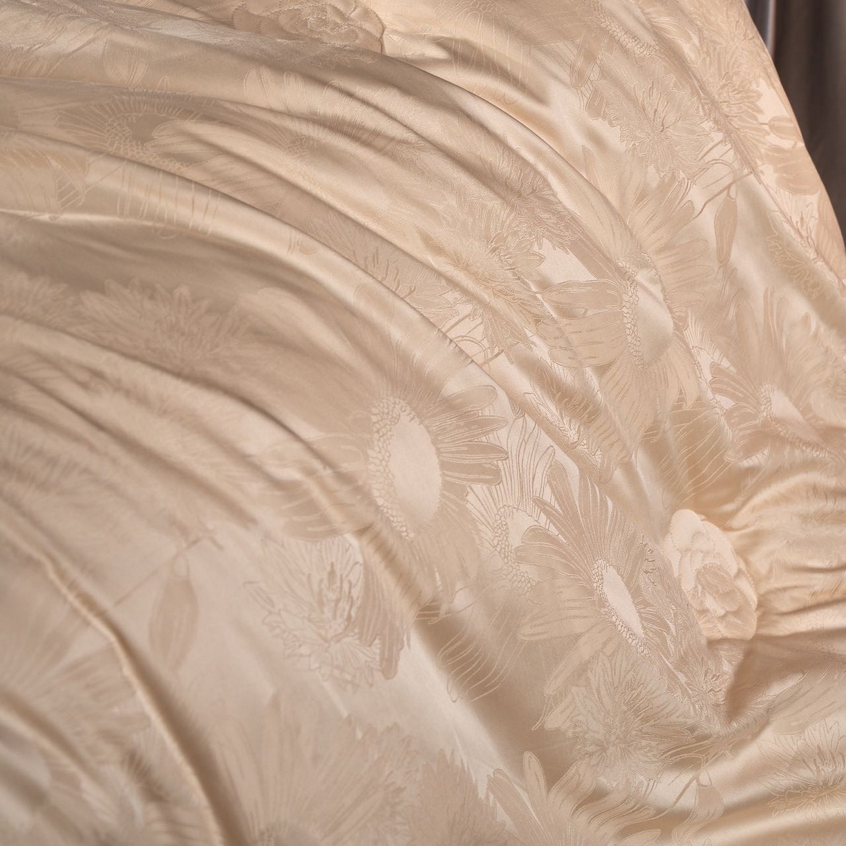 91家纺网 家纺一手货源 找家纺 （总）朴罗 （ 原岚图） 2025新款臻品色织蚕丝羊绒被被子被芯-莫奈之约