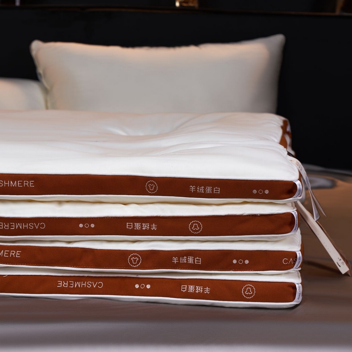 91家纺网 家纺一手货源 找家纺 （总）朴罗 （ 原岚图） 2025新款黄金羊绒蛋白被被子被芯