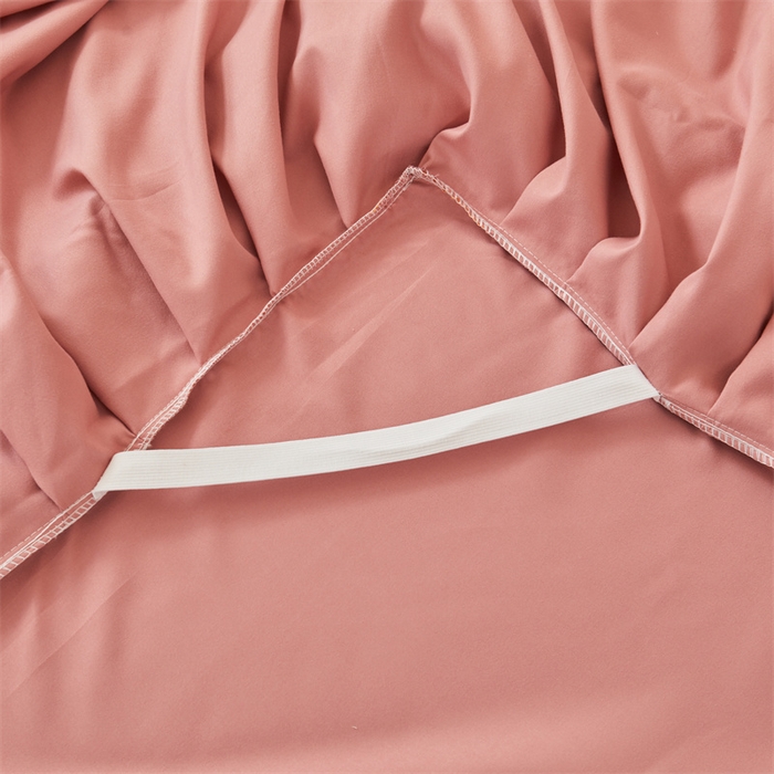 91家纺网 家纺一手货源 找家纺 （总）缦绣阁家纺 2025新款水洗棉刺绣纯色床裙三件套跨境外贸传供