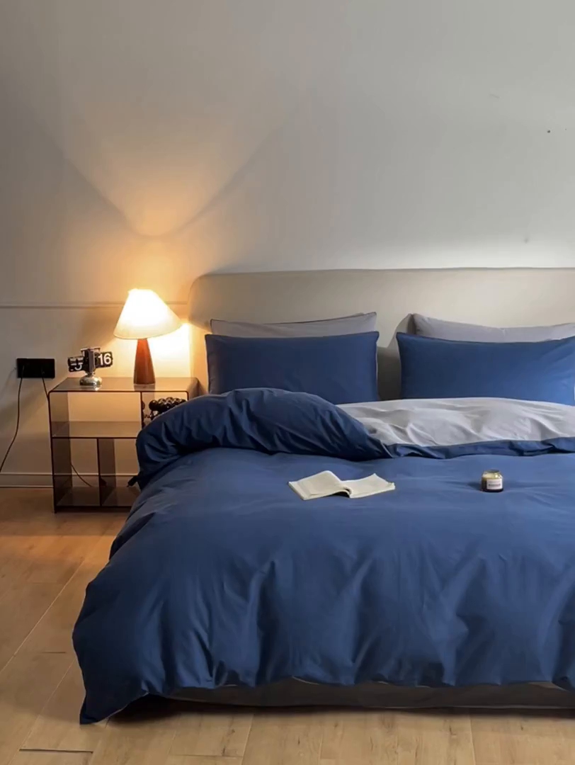 91家纺网 家纺一手货源 找家纺 （总）卓越家纺 2025新款全棉加厚磨毛四件套