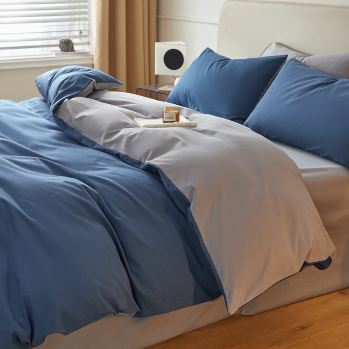 91家纺网 家纺一手货源 找家纺 （总）卓越家纺 2025新款全棉加厚磨毛四件套