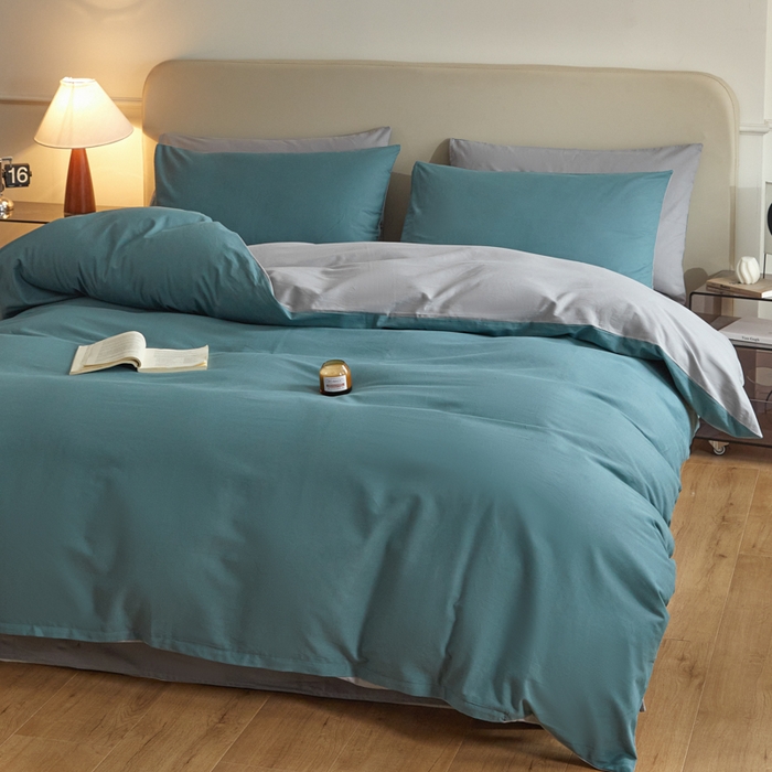 91家纺网 家纺一手货源 找家纺 （总）卓越家纺 2025新款全棉加厚磨毛四件套