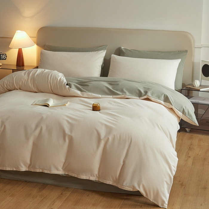 91家纺网 家纺一手货源 找家纺 （总）卓越家纺 2025新款全棉加厚磨毛四件套