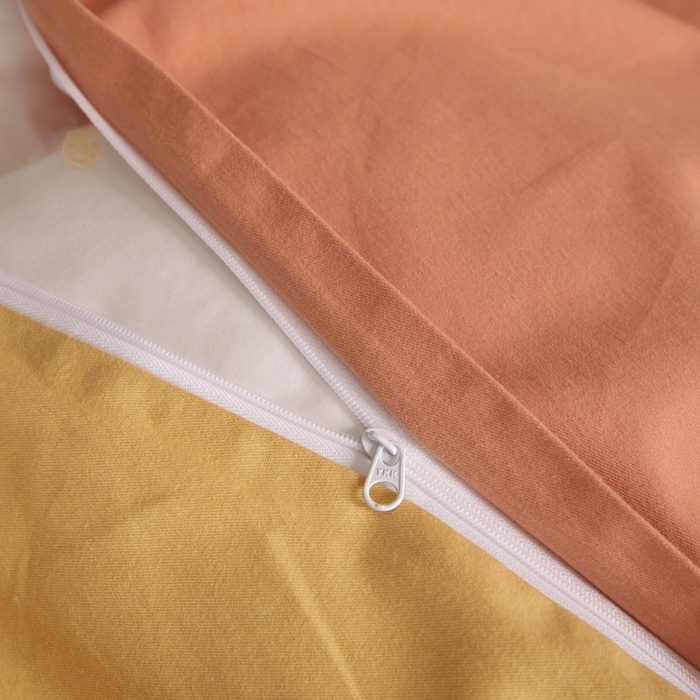 91家纺网 家纺一手货源 找家纺 卓越家纺 2025新款全棉加厚磨毛四件套 蜜糖南瓜