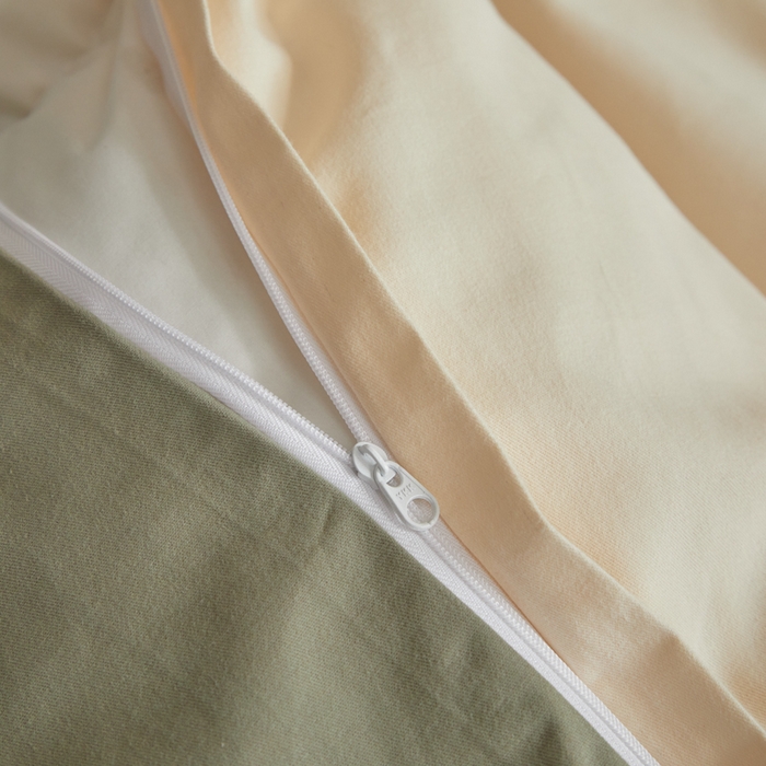 91家纺网 家纺一手货源 找家纺 卓越家纺 2025新款全棉加厚磨毛四件套 香草抹茶