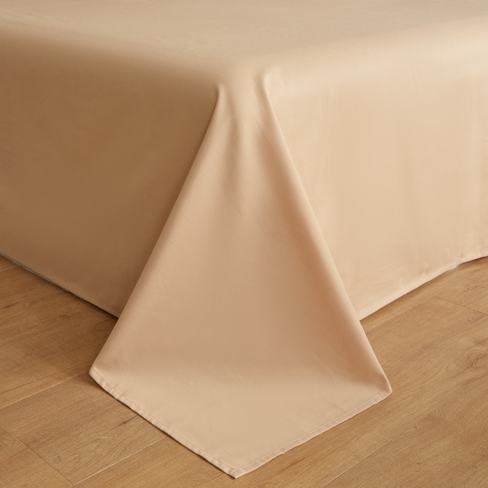 91家纺网 家纺一手货源 找家纺 卓越家纺 2025新款全棉加厚磨毛四件套 燕麦奶昔