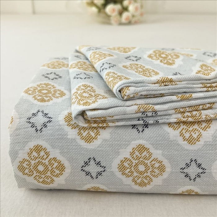 （总）麦乐迪 2025新款A类云感双层纱印花床单