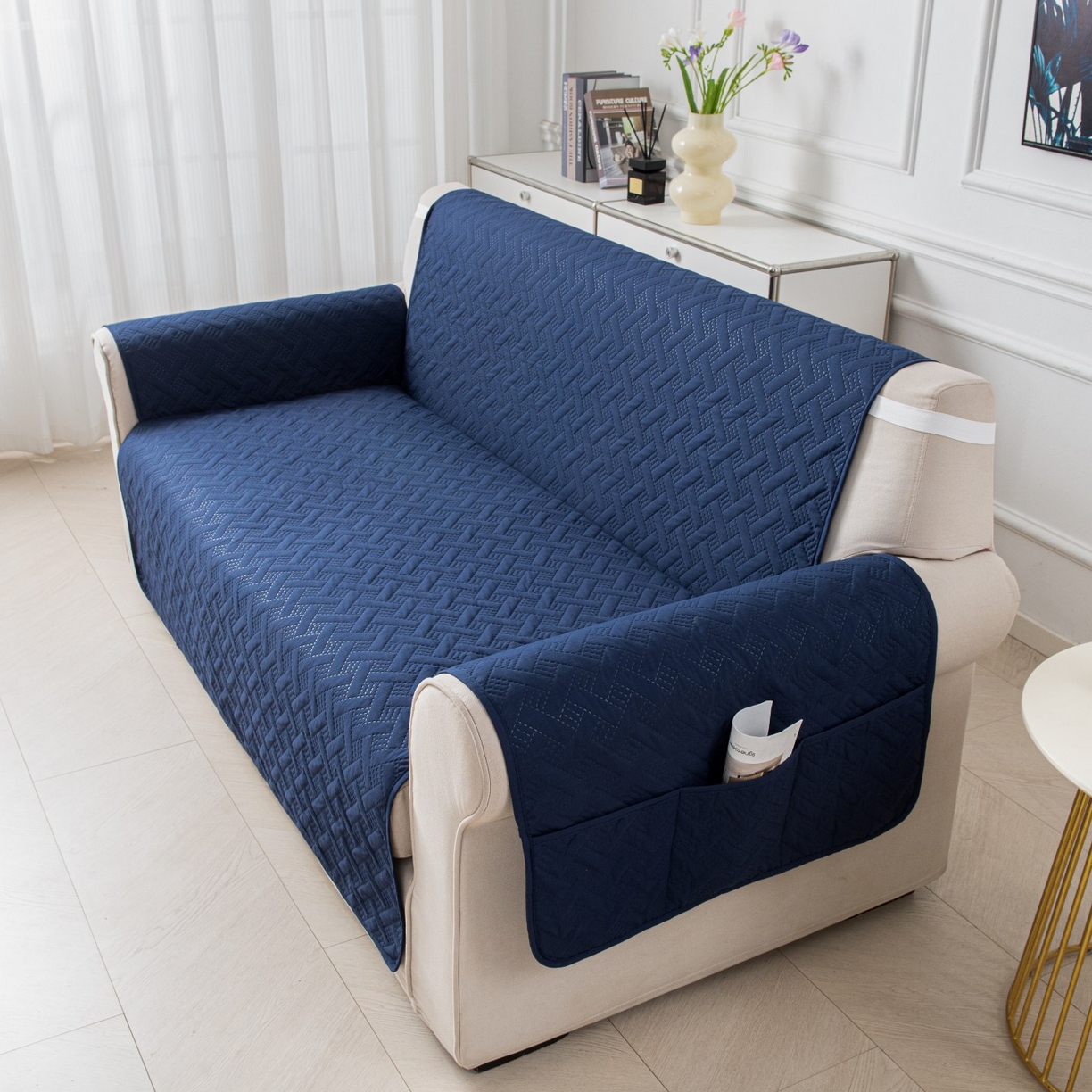 91家纺网 家纺一手货源 找家纺 （总）飞翔家纺沙发套 2025新款乱纹加棉沙发套