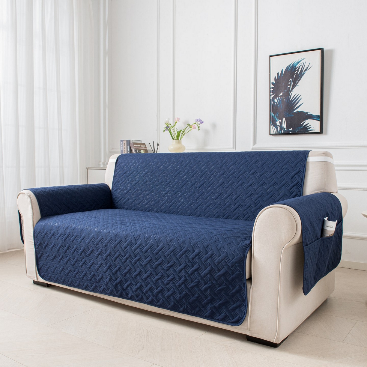 91家纺网 家纺一手货源 找家纺 （总）飞翔家纺沙发套 2025新款乱纹加棉沙发套