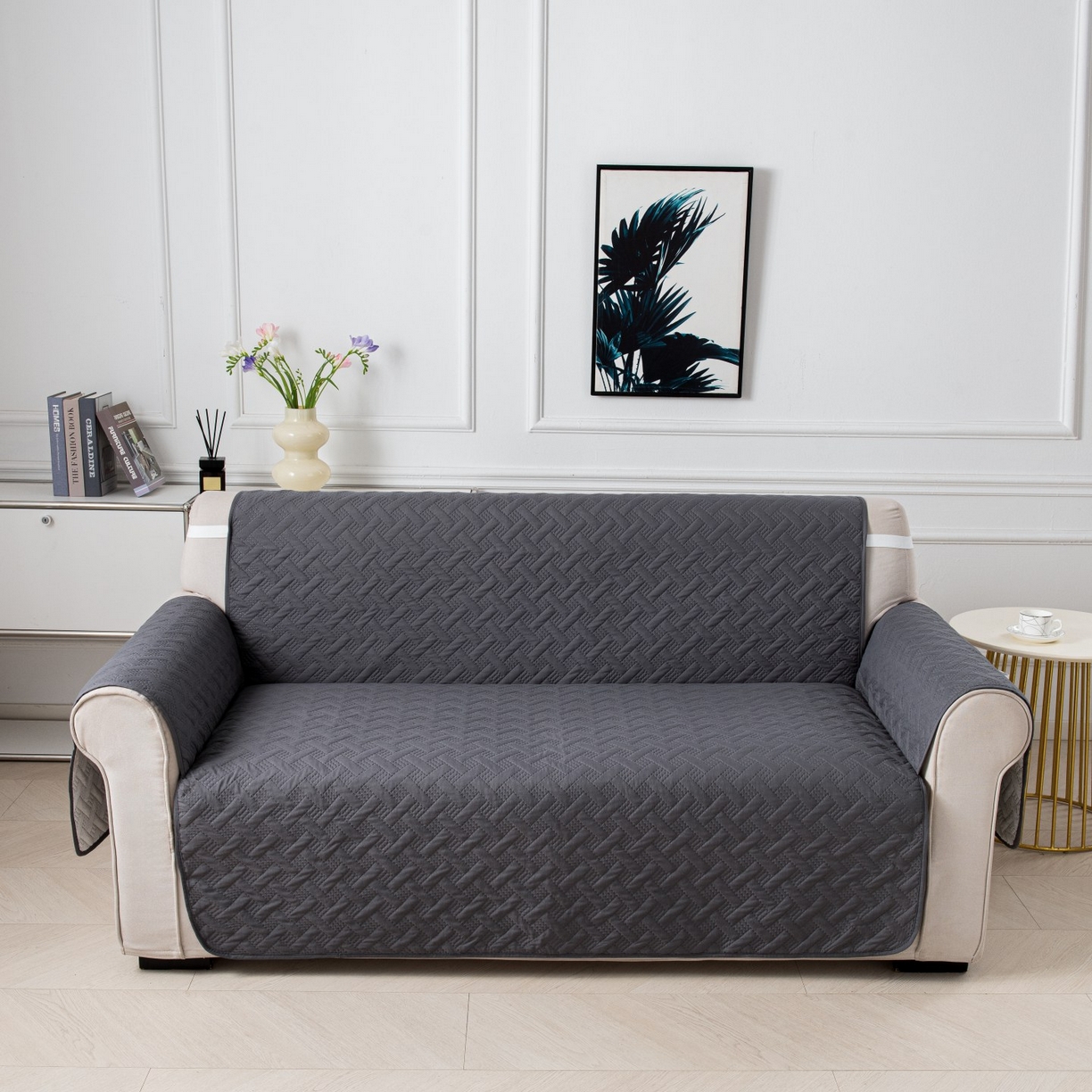 91家纺网 家纺一手货源 找家纺 （总）飞翔家纺沙发套 2025新款乱纹加棉沙发套