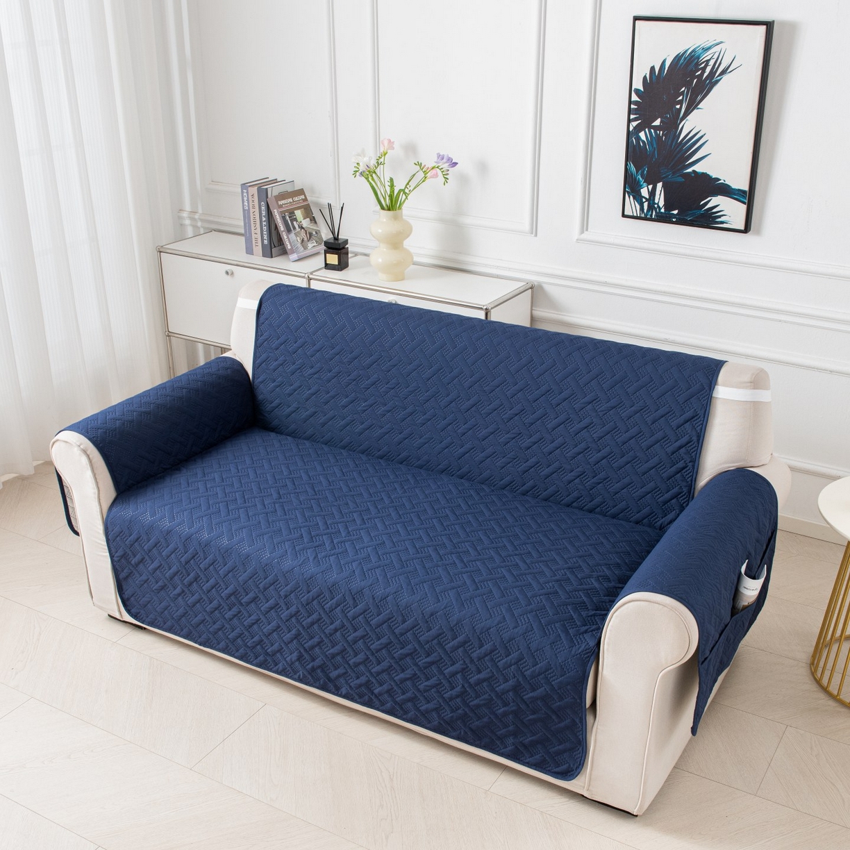 91家纺网 家纺一手货源 找家纺 （总）飞翔家纺沙发套 2025新款乱纹加棉沙发套