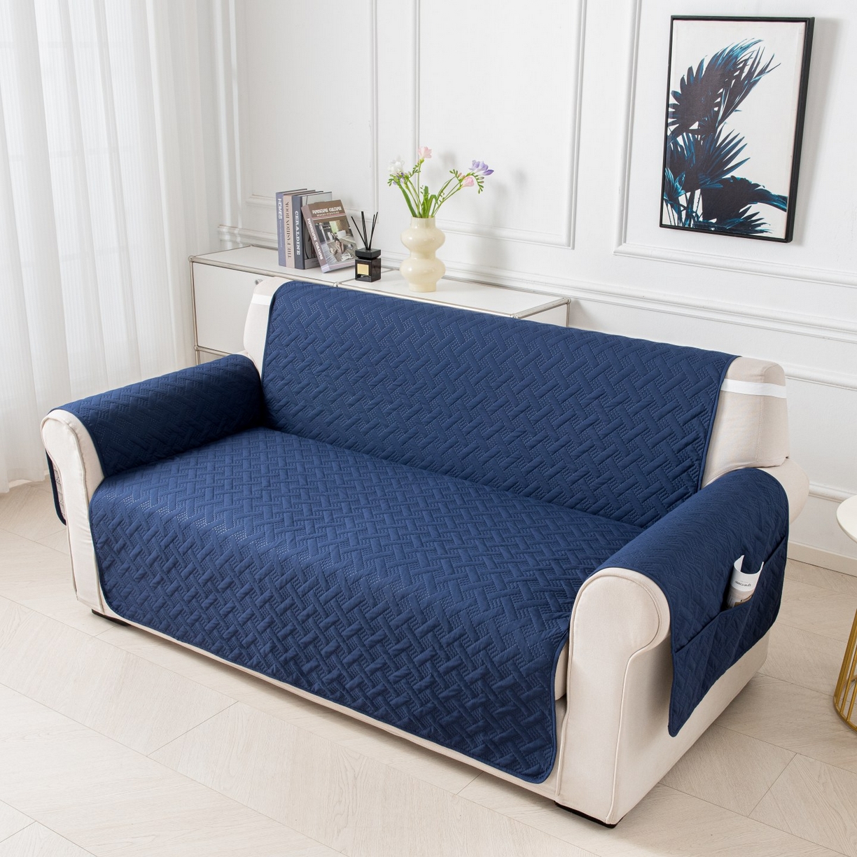 91家纺网 家纺一手货源 找家纺 （总）飞翔家纺沙发套 2025新款乱纹加棉沙发套