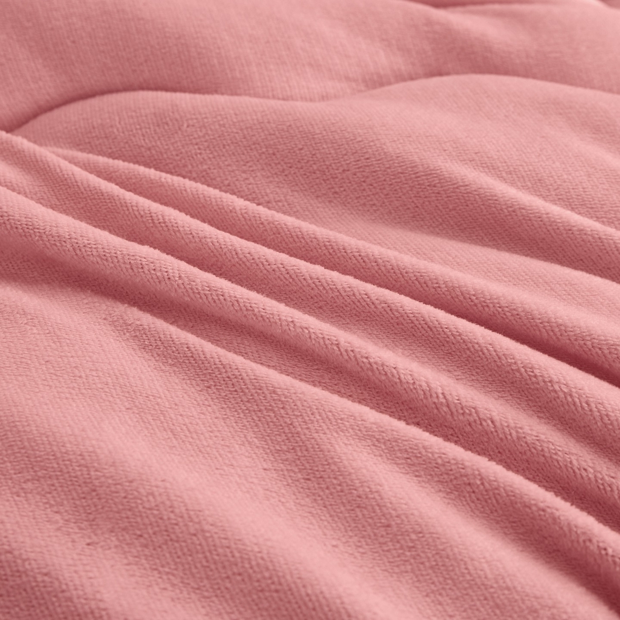 91家纺网 家纺一手货源 找家纺 百花王 2025新款牛奶绒刺绣款冬被被子被芯 粉色