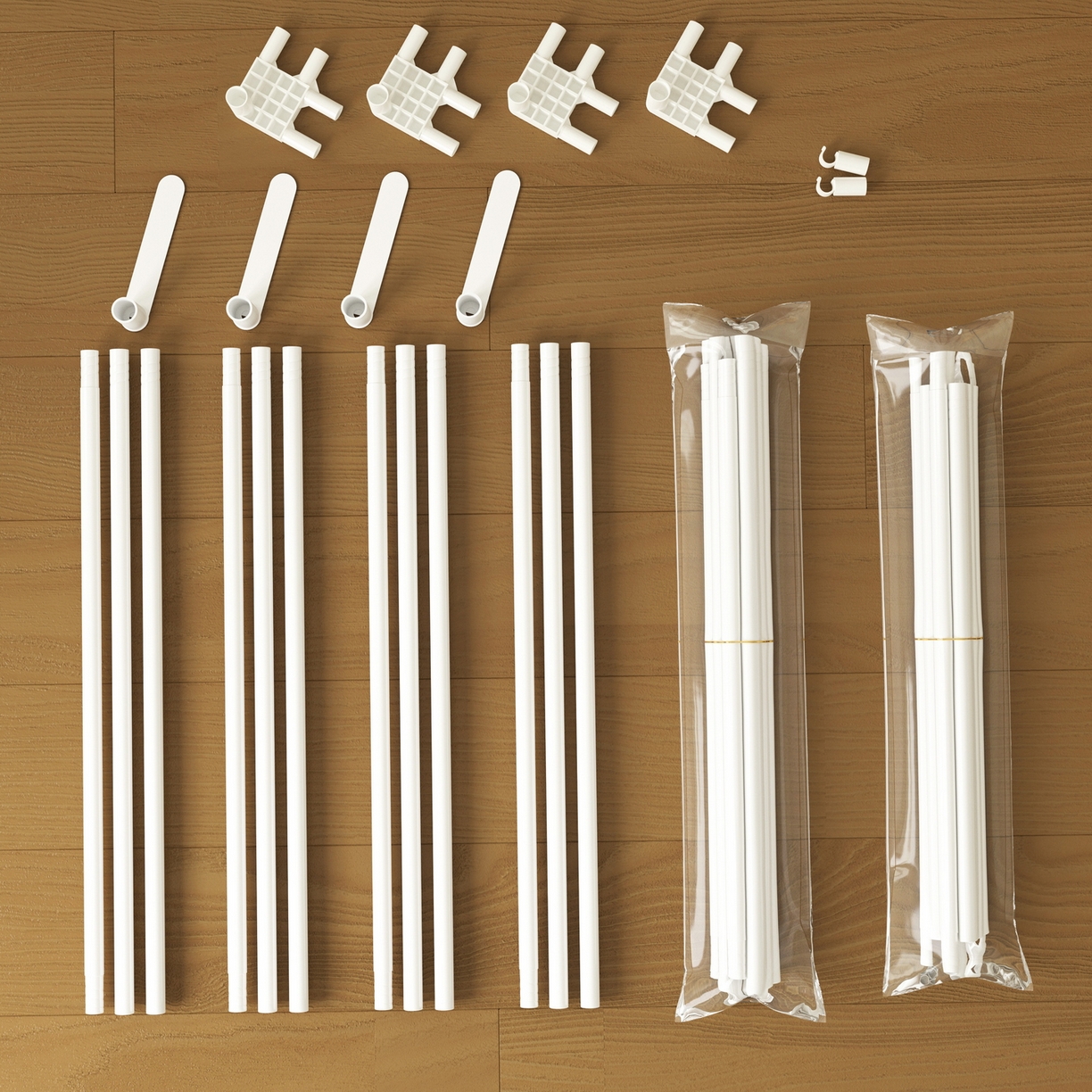 91家纺网 家纺一手货源 找家纺 艾晶美家纺有限公司 2025新款新中风双层双杆5面遮光落地宫廷蚊帐 云纱梦境