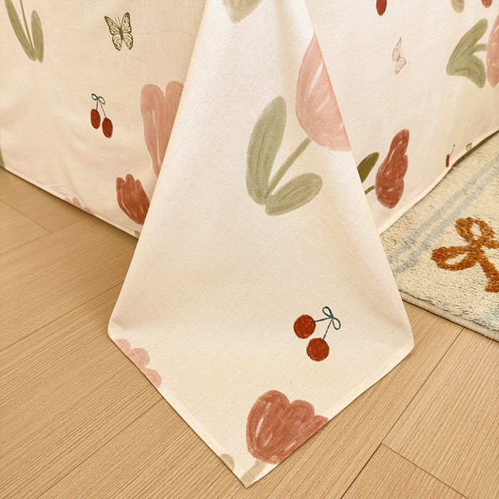 91家纺网 家纺一手货源 找家纺 （总）拾物记 2025新款A类全棉纯棉加厚超柔磨毛四件套（提供 买家秀 质检报告和实验视频）