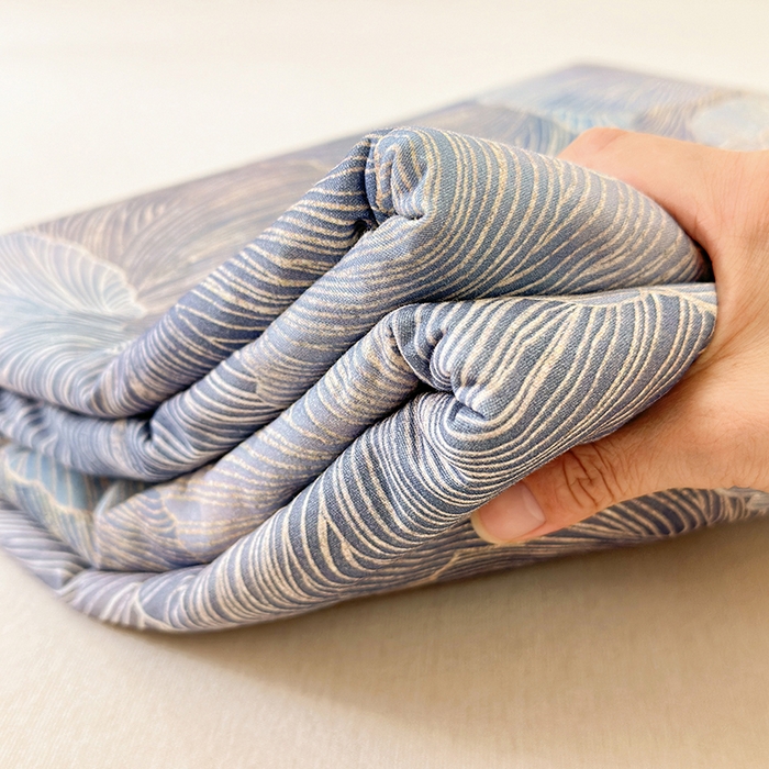 91家纺网 家纺一手货源 找家纺 拾物记 2025新款A类全棉纯棉加厚超柔磨毛四件套（提供 买家秀 质检报告和实验视频） 轻纱曼舞