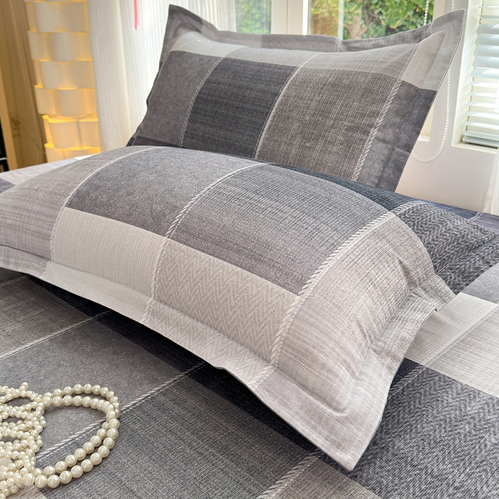 91家纺网 家纺一手货源 找家纺 拾物记 2025新款A类全棉纯棉加厚超柔磨毛四件套（提供 买家秀 质检报告和实验视频） 轻织漫冬