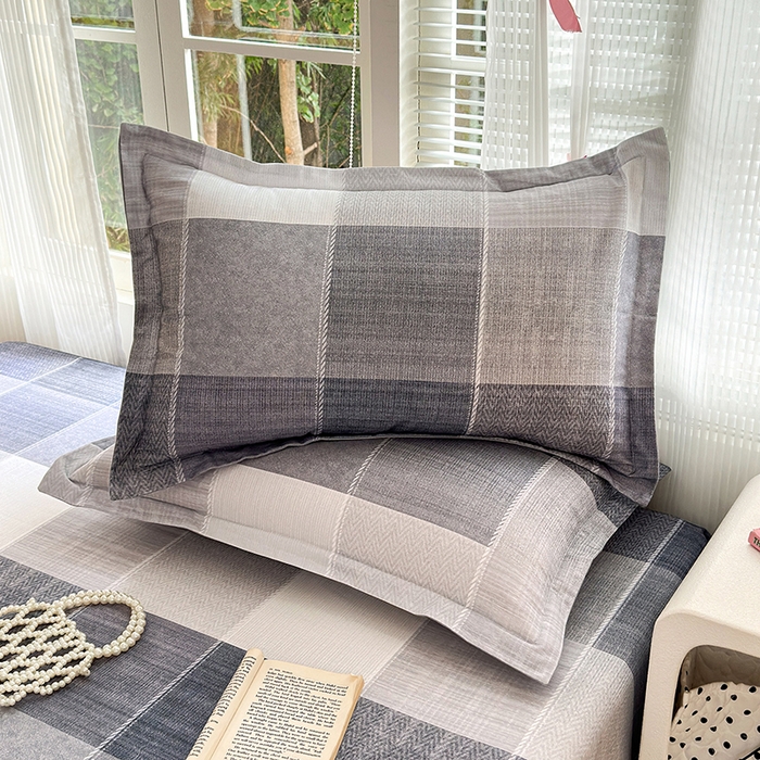 91家纺网 家纺一手货源 找家纺 拾物记 2025新款A类全棉纯棉加厚超柔磨毛四件套（提供 买家秀 质检报告和实验视频） 轻织漫冬