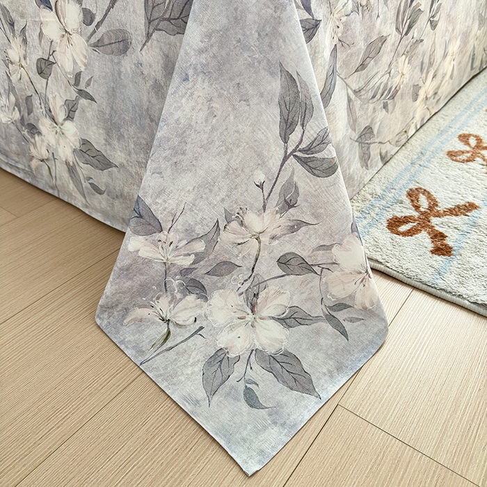 91家纺网 家纺一手货源 找家纺 拾物记 2025新款A类全棉纯棉加厚超柔磨毛四件套（提供 买家秀 质检报告和实验视频） 琼枝