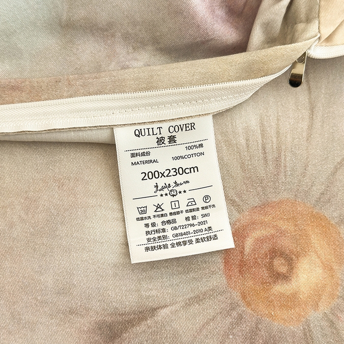 91家纺网 家纺一手货源 找家纺 拾物记 2025新款A类全棉纯棉加厚超柔磨毛四件套（提供 买家秀 质检报告和实验视频） 听妍