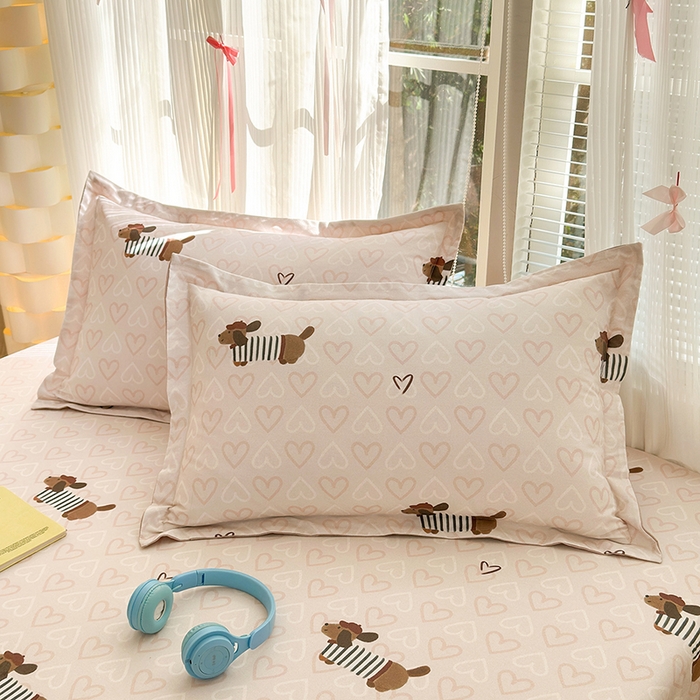 91家纺网 家纺一手货源 找家纺 拾物记 2025新款A类全棉纯棉加厚超柔磨毛四件套（提供 买家秀 质检报告和实验视频） 旺趣-米