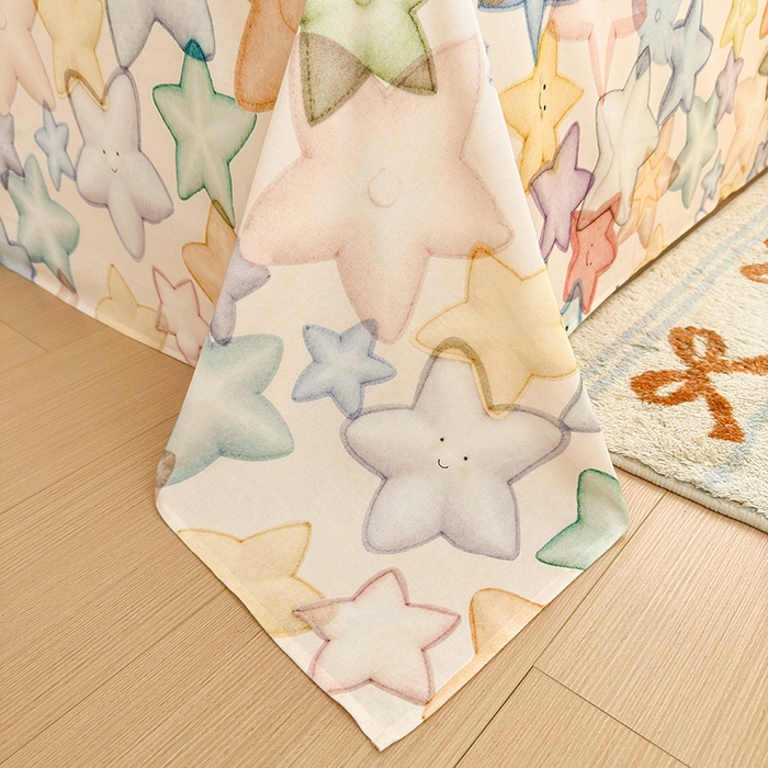 91家纺网 家纺一手货源 找家纺 拾物记 2025新款A类全棉纯棉加厚超柔磨毛四件套（提供 买家秀 质检报告和实验视频） 星晚-粉