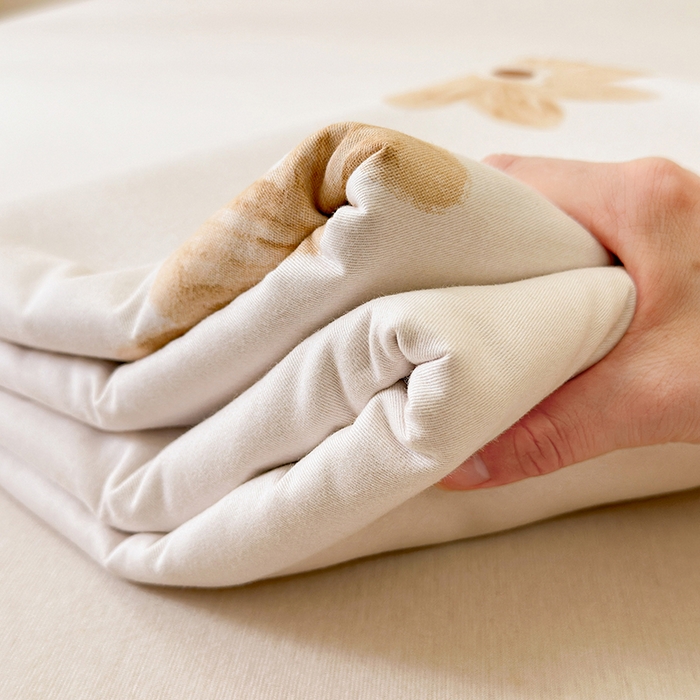 91家纺网 家纺一手货源 找家纺 拾物记 2025新款A类全棉纯棉加厚超柔磨毛四件套（提供 买家秀 质检报告和实验视频） 寻悦