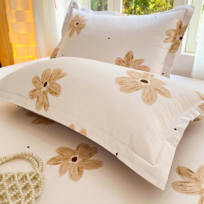 91家纺网 家纺一手货源 找家纺 拾物记 2025新款A类全棉纯棉加厚超柔磨毛四件套（提供 买家秀 质检报告和实验视频） 寻悦