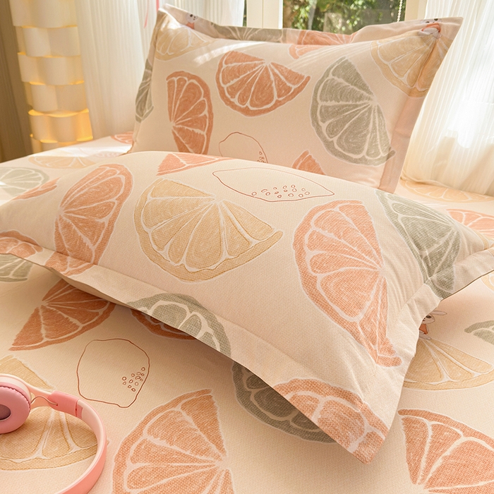 91家纺网 家纺一手货源 找家纺 拾物记 2025新款A类全棉纯棉加厚超柔磨毛四件套（提供 买家秀 质检报告和实验视频） 柚见玉