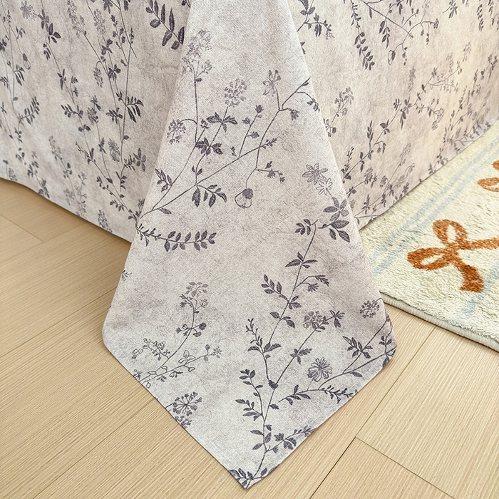 91家纺网 家纺一手货源 找家纺 拾物记 2025新款A类全棉纯棉加厚超柔磨毛四件套（提供 买家秀 质检报告和实验视频） 织梦-灰