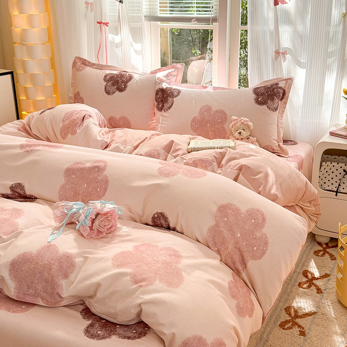 91家纺网 家纺一手货源 找家纺 拾物记 2025新款A类全棉纯棉加厚超柔磨毛单被套（提供买家秀质检报告和实验视频） 莫拉慕斯