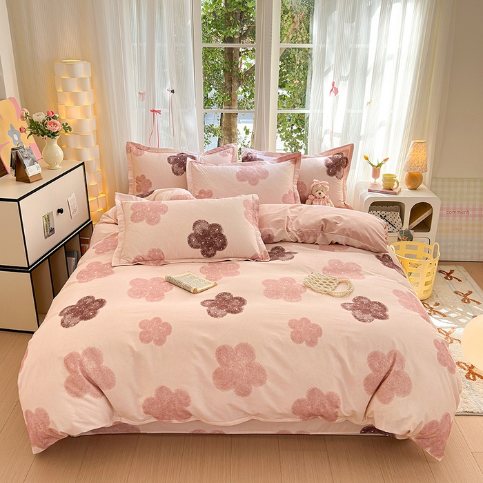 91家纺网 家纺一手货源 找家纺 拾物记 2025新款A类全棉纯棉加厚超柔磨毛单被套（提供买家秀质检报告和实验视频） 莫拉慕斯