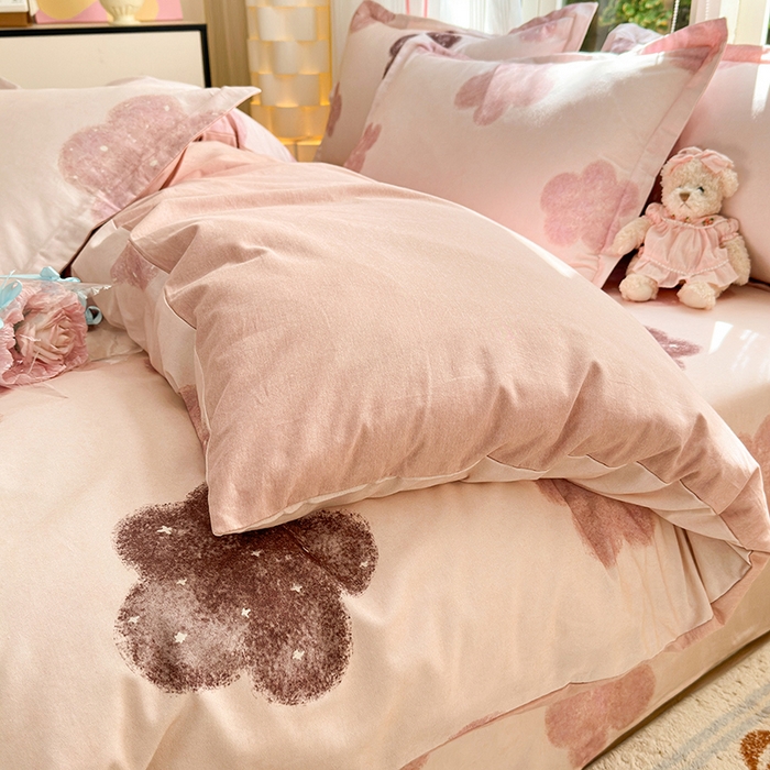 91家纺网 家纺一手货源 找家纺 拾物记 2025新款A类全棉纯棉加厚超柔磨毛单被套（提供买家秀质检报告和实验视频） 莫拉慕斯