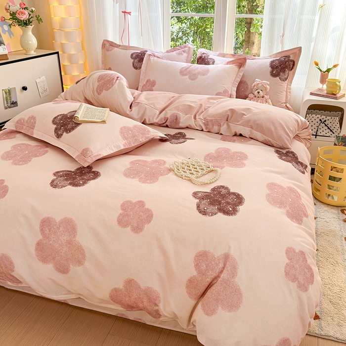 91家纺网 家纺一手货源 找家纺 拾物记 2025新款A类全棉纯棉加厚超柔磨毛单被套（提供买家秀质检报告和实验视频） 莫拉慕斯